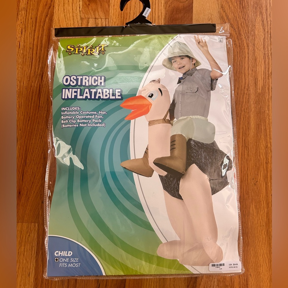 Kids inflatable costume